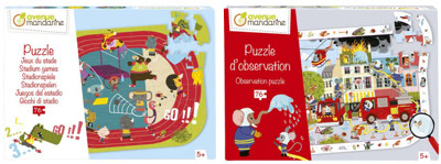 Puzzle d'observation et puzzle éducatif